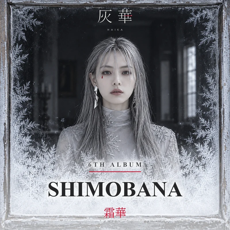 6th Album 霜華 -SHIMOBANA- ジャケット
